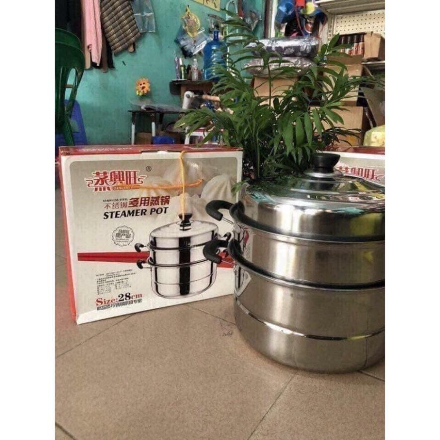 Nồi hấp 3 tầng