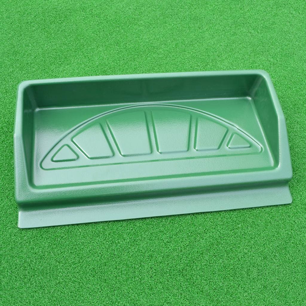 Driving Range Golf Balls Container Hitting Mat Golf Ball Tray Home Practice