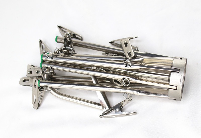 Móc Phơi Đồ Inox 35 Kẹp /16 Kẹp - Móc Chùm Inox