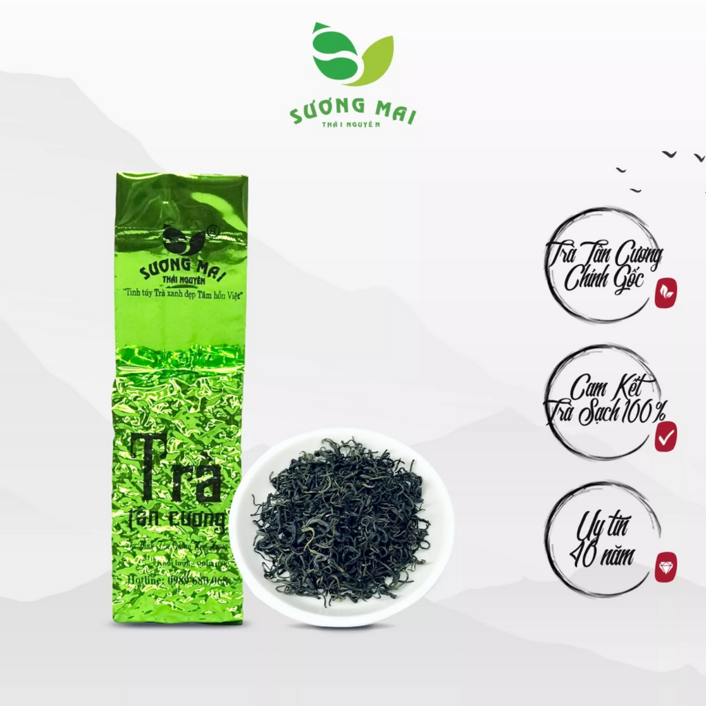 Trà xanh Tân Cương – Hộp Trà Đinh Hảo Hạng 200g