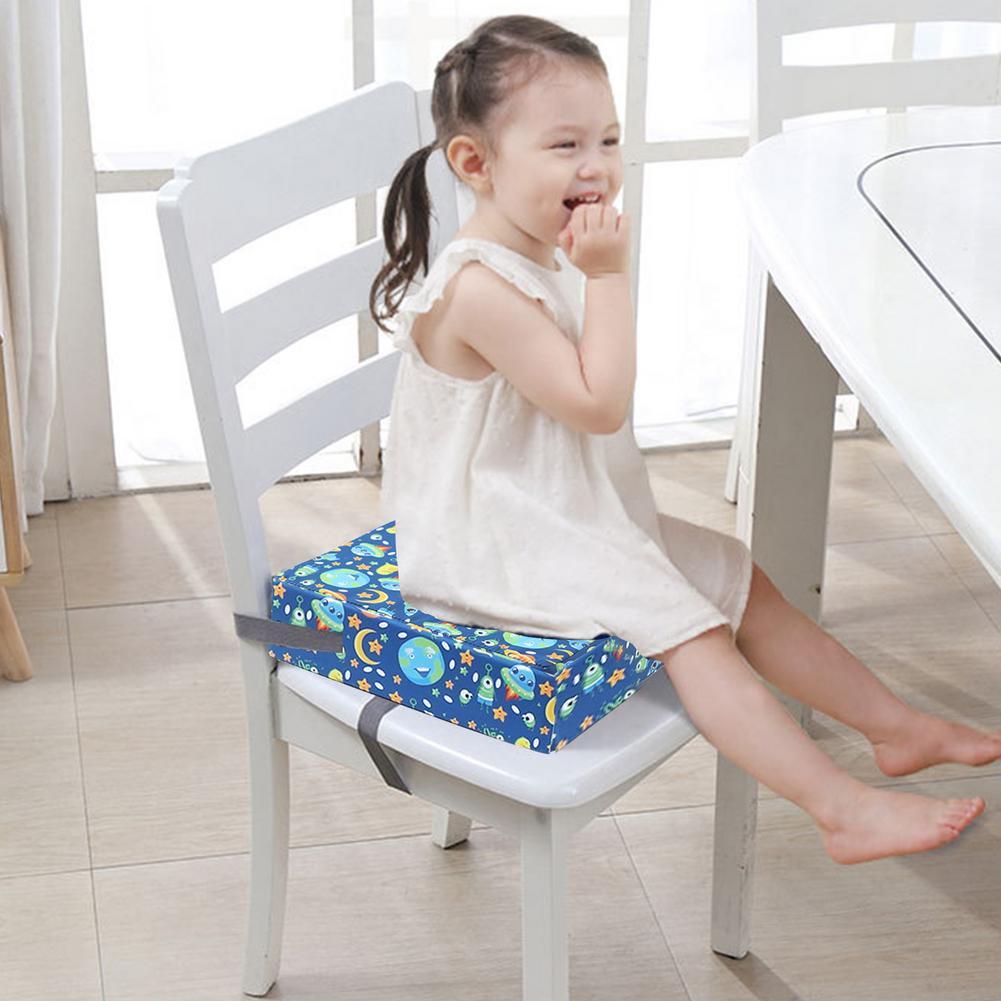Mới Ăn Di Động Bàn Làm Gia Tăng Ghế Đệm Mềm Mại Kid Đệm Hơi Du Lịch Trẻ Em Cao Ghế Ghế Hơi Sinh Viên Có Thể Điều Chỉnh Dây
