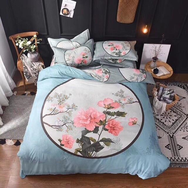 Bộ chăn ga gối cotton mẫu mới