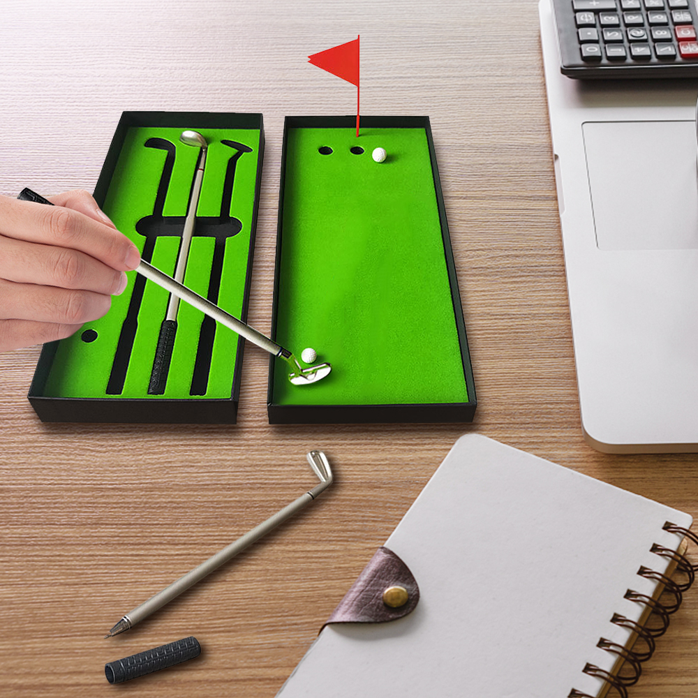 Bộ đồ chơi bút đánh gôn để bàn