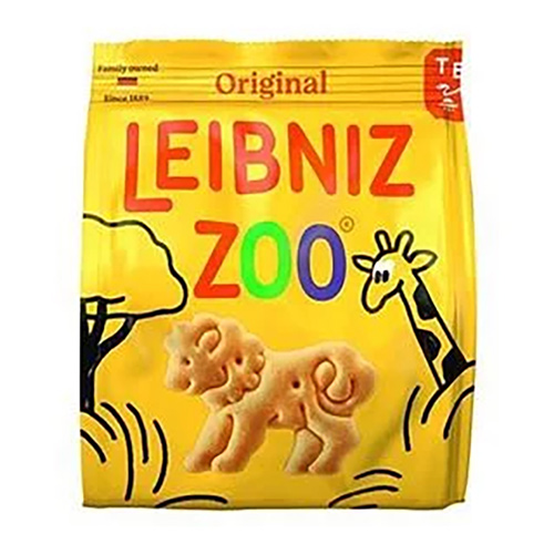 [Made in France] Bánh Qui Bơ Hình Thú Leibniz Zoo 100g