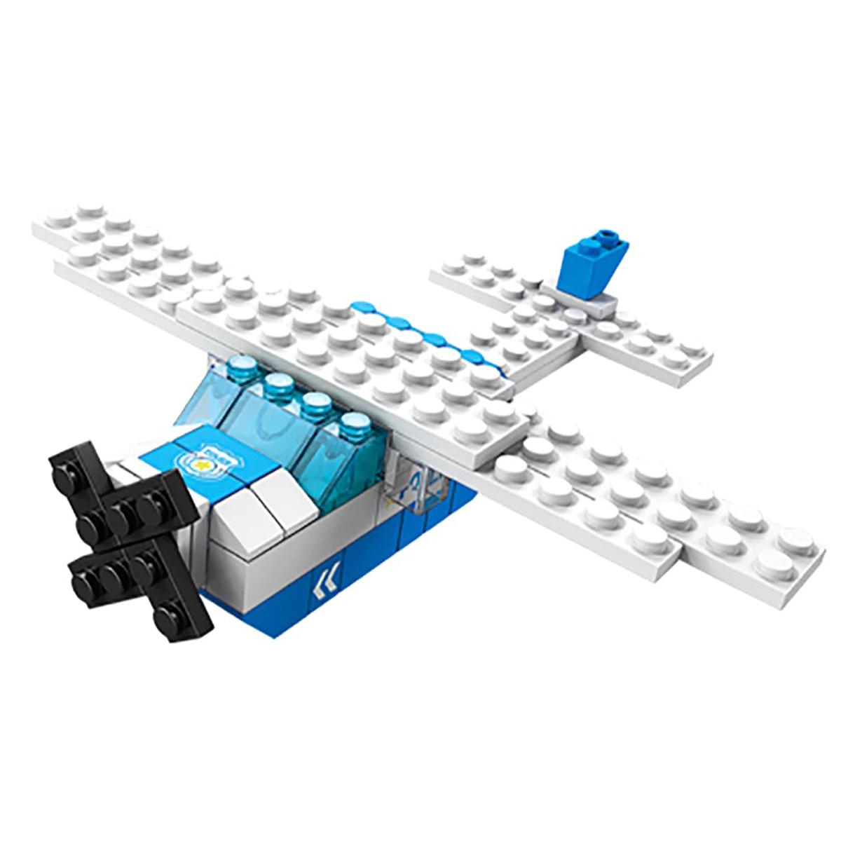 Đồ Chơi Lắp Ráp Xe Cảnh Sát 6 Trong 1 - Police Car - Toys&amp;Joys 8978-4 (1000 Mảnh Ghép)