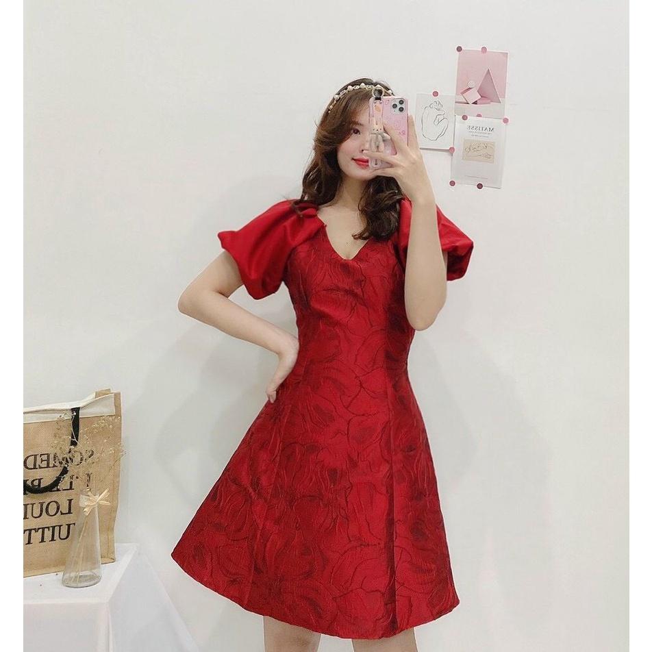 Đầm Thiết Kế Phối Thân Trên Voan Kiếng Cao Cấp, Thân Váy Ôm Body Tôn Dáng, Đẹp, Sang Trọng