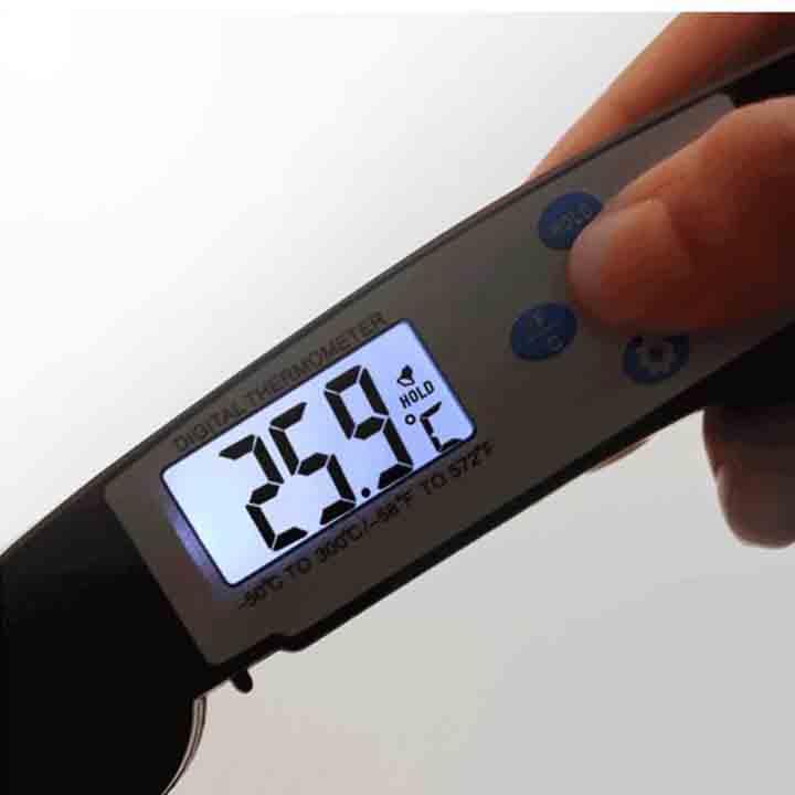 Que đo nhiệt độ hiển thị màn hình điện tử TP600