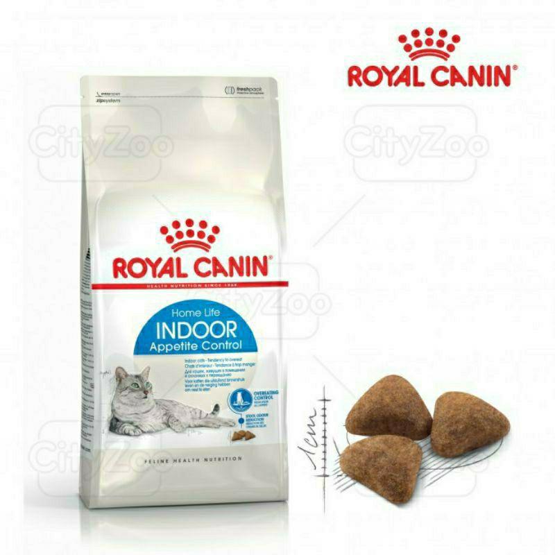 Royal canin indoor hạt cho mèo trưởng thành túi 400g