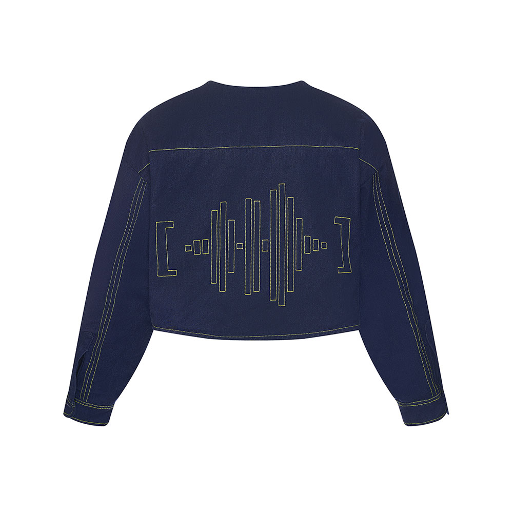 BUZZ /+84/ x MÔI ĐIÊN CROPPED JACKET – ÁO KHOÁC PHI GIỚI TÍNH MD22401_040