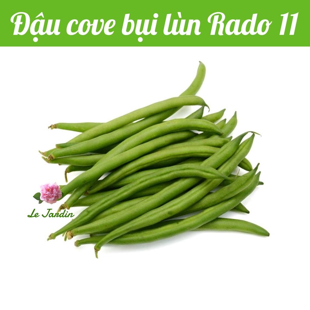 Hạt giống Đậu Cove Bụi Lùn Rado 11 gói 20gr