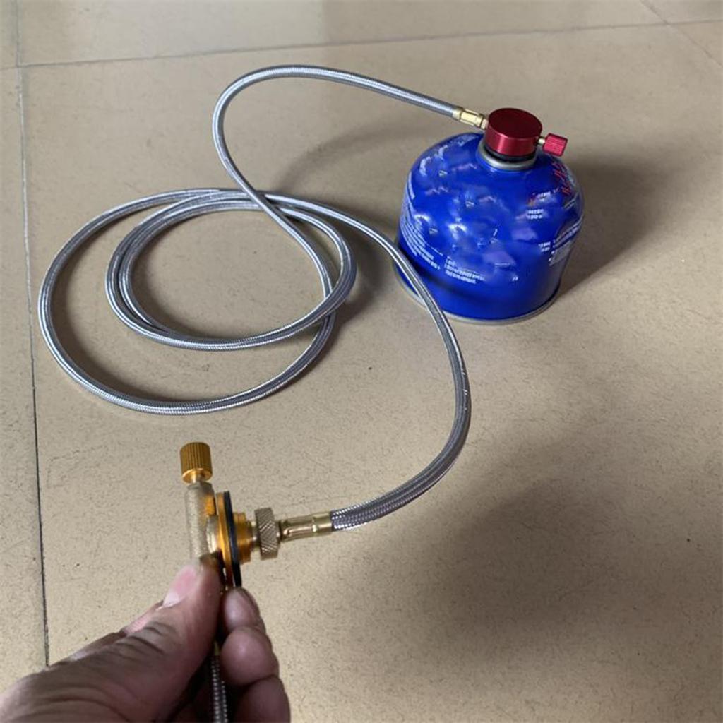 Adjustable  Regulator Hose Gas Tank  Camping  Burner