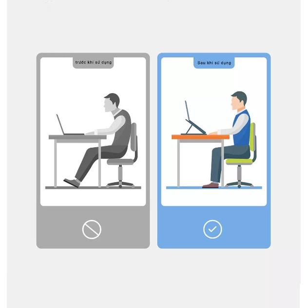 Giá Đỡ Vi Tính Chống Trượt Di Động Có Thể Điều Chỉnh Độ Cao Gấp Gọn - Piggyy