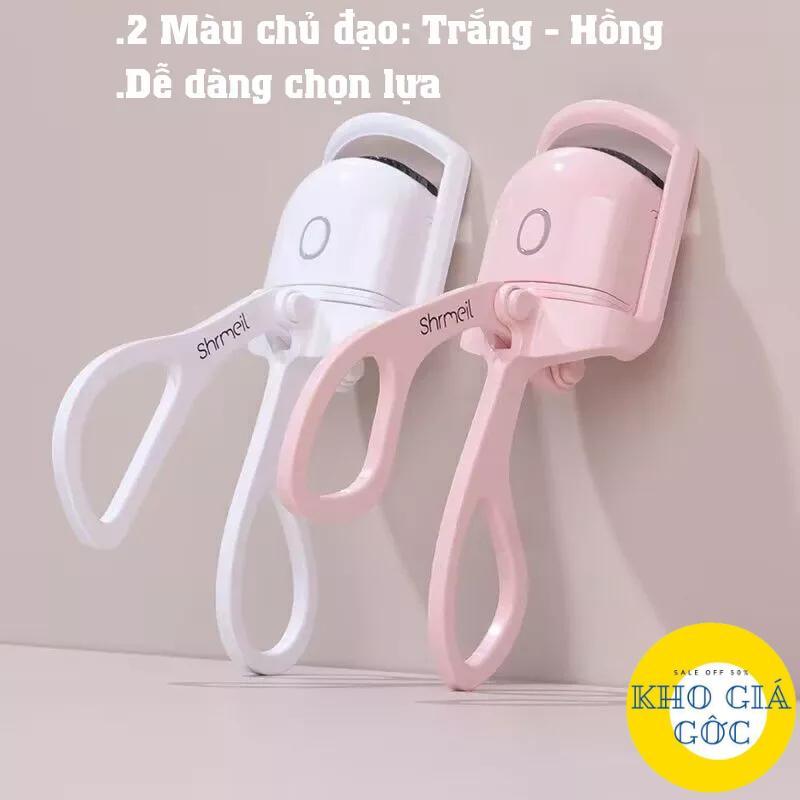 Máy Uốn Mi Cong Bằng Điện Cao Cấp,Uốn Cong Lông Mi Tự Nhiên, Giữ Nếp Lâu Dài Bằng Nhiệt,Có Cổng Sạc USB HQ