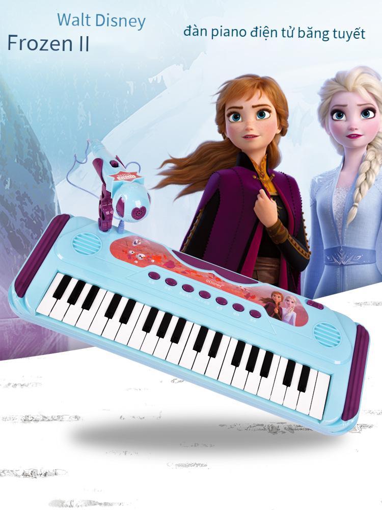 Phong cách mới nhất dành cho trẻ em đàn piano đồ chơi đàn organ điện tử bé gái mới bắt đầu đa chức năng có thể chơi micro quà tặng sinh nhật cho bé