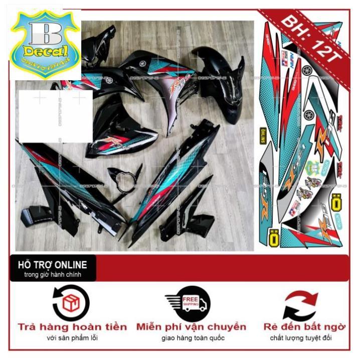 TEM RỜI EX 2011 R XANH ĐEN