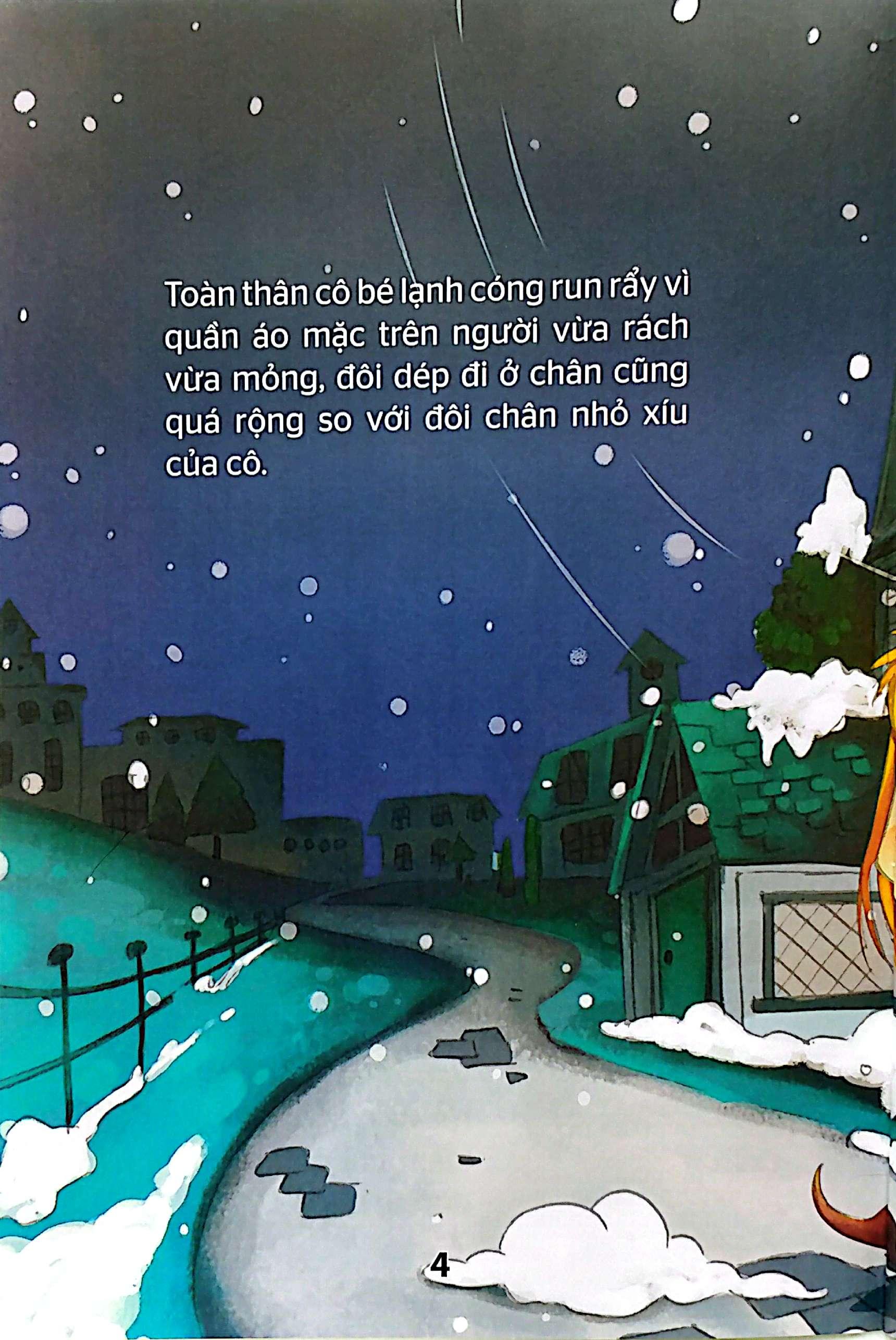 Sách - Truyện Cổ Tích Kinh Điển Thế Giới Hay Nhất - Cô Bé Bán Diêm