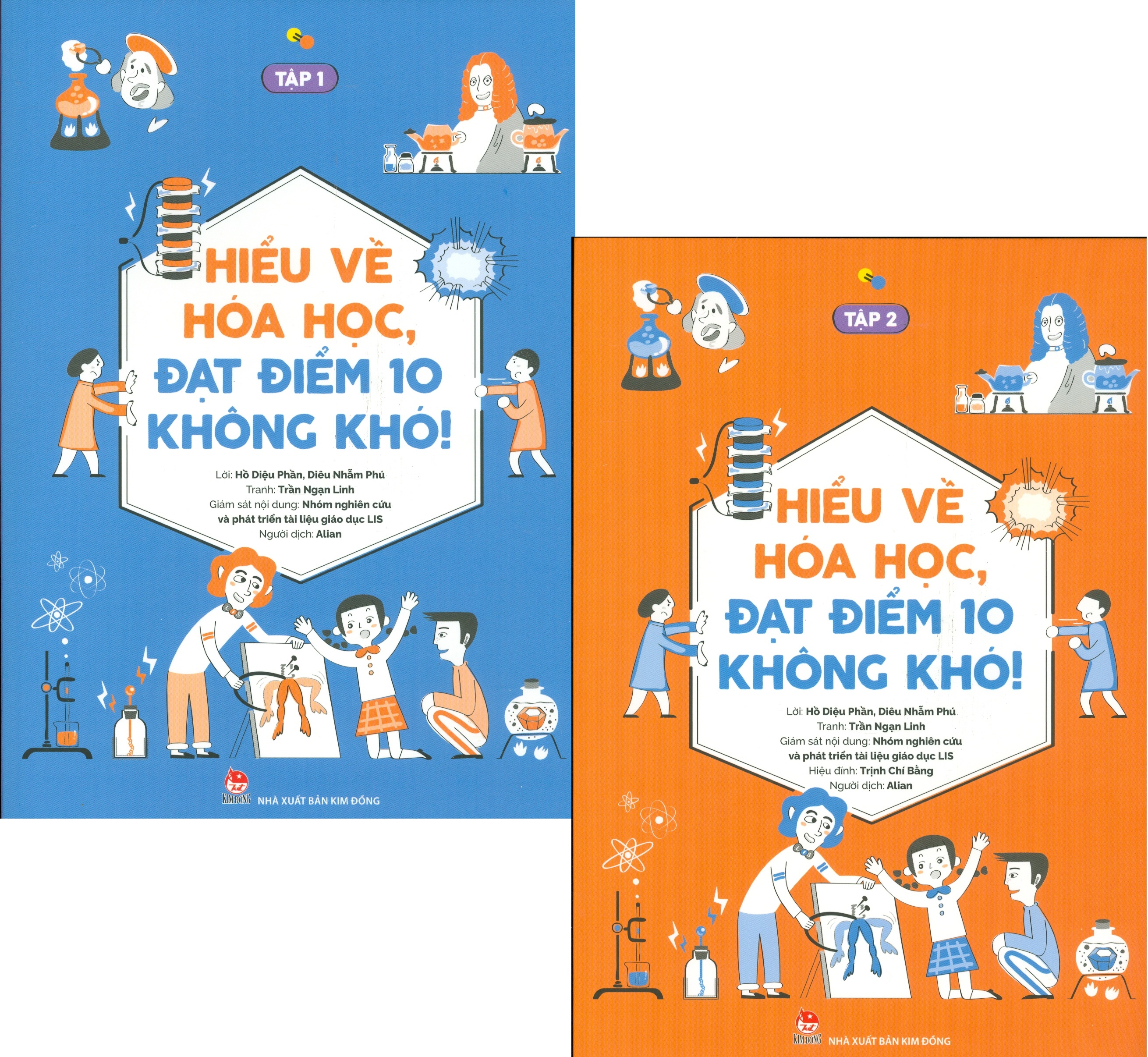 Combo HIỂU VỀ HÓA HỌC, ĐẠT ĐIỂM 10 KHÔNG KHÓ! - 2 Tập