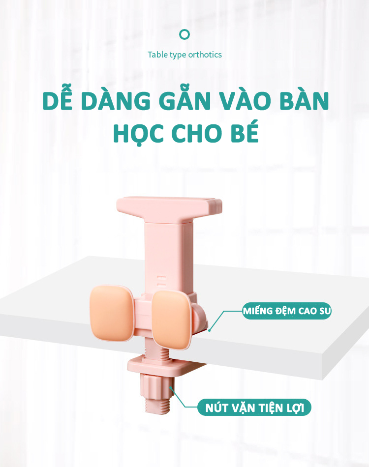 Giá đỡ hỗ trợ học tập cho bé chống gù lưng chống cận thị điều chỉnh tư thế ngồi giúp bảo vệ cột sống cho bé CG00004