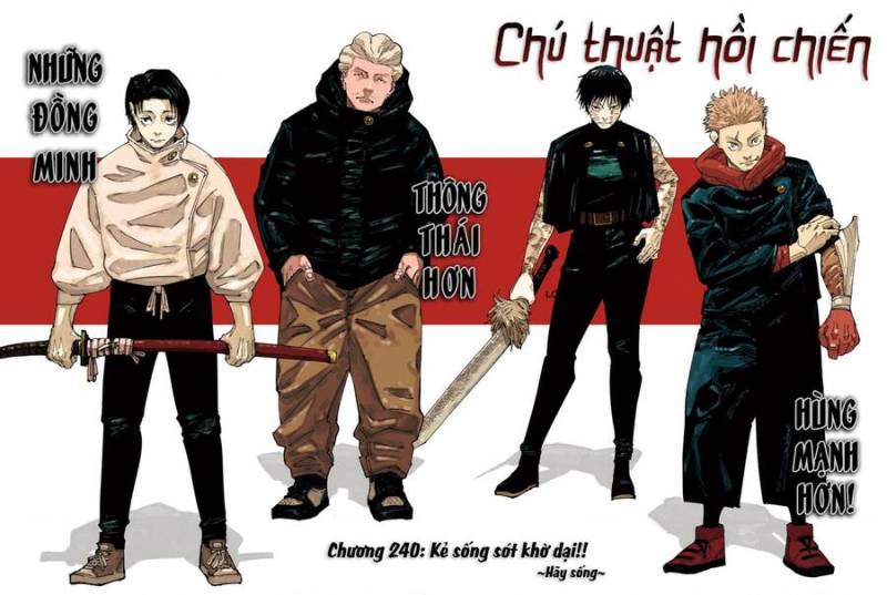 jujutsu kaisen - chú thuật hồi chiến chapter 240 3