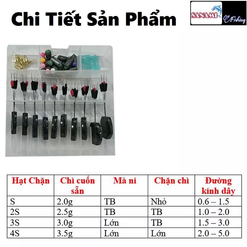 Hộp Phụ kiện Câu Cá Làm Dây Trục Câu Đài SPKR-11 -Sanami Fishing Store