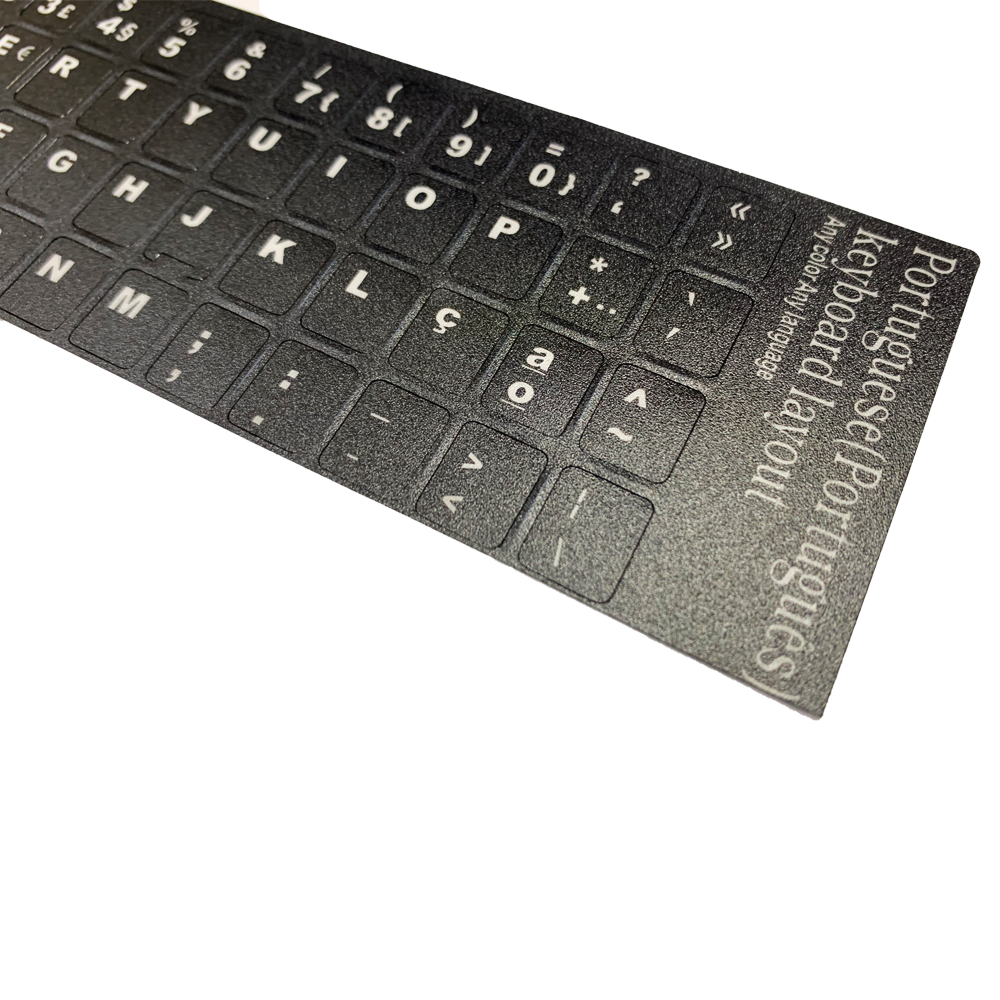 Miếng Dán Bàn Phím Tiếng Bồ Đào Nha, Angola - Portugal Keyboard Sticker