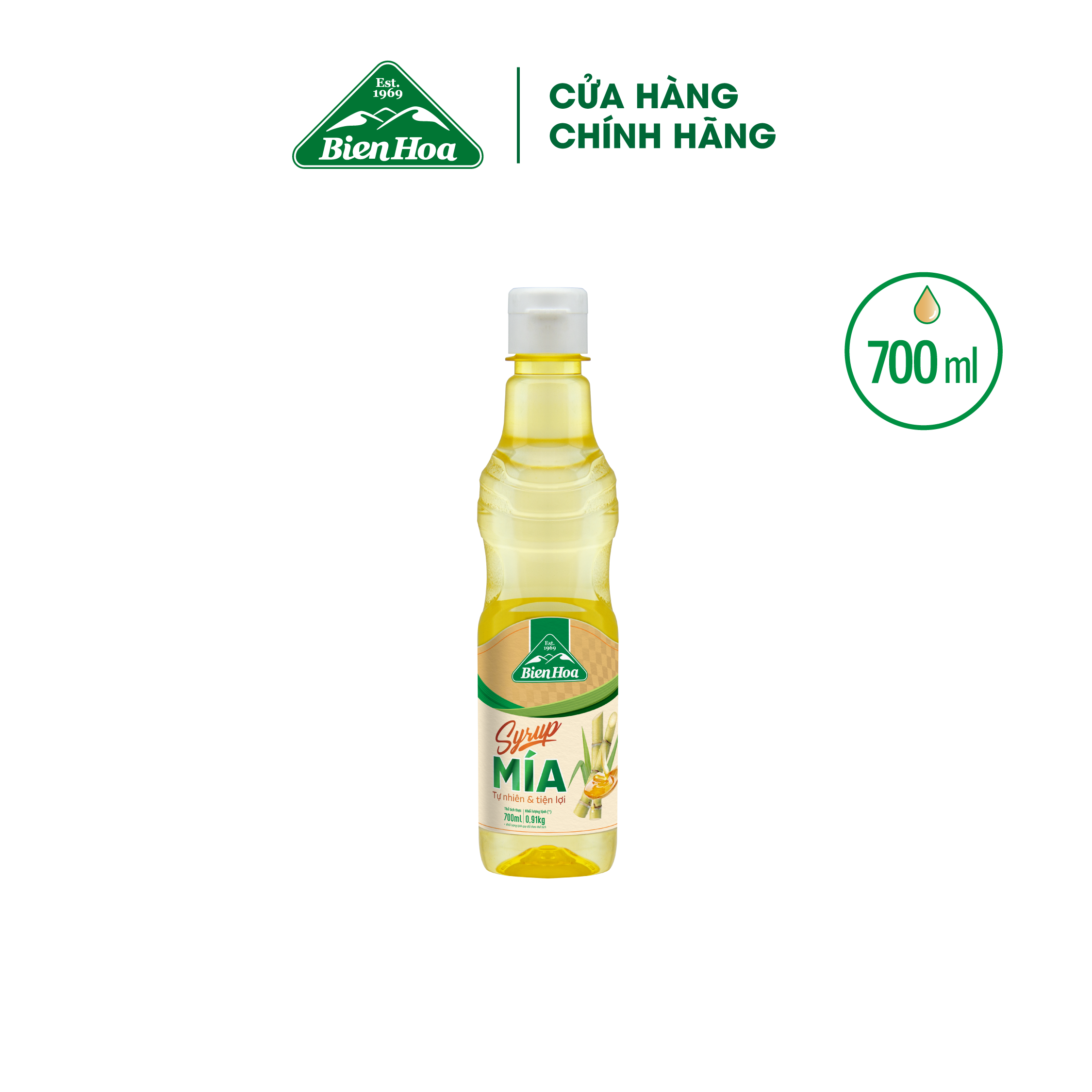 Syrup Mía Biên Hòa 700ml/Chai