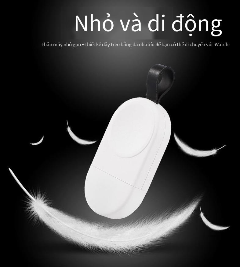 Phong cách mới nhất phong cách hot phong cách di động USB đồng hồ tai nghe điện thoại di động sạc nhanh không dây đa chức năng hút từ tính sạc không dây
