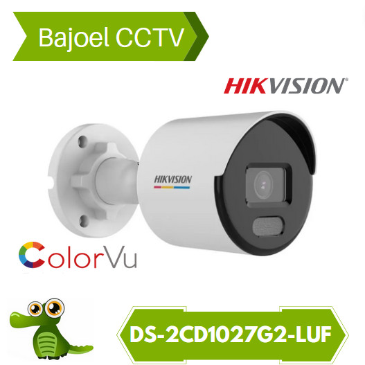 Camera IP Colorvu Lite 2MP Thân Tích Hợp Mic HIKVISION DS-2CD1027G0-LU - Hàng Chính Hãng