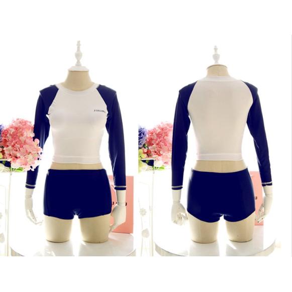 Đồ Bơi Thể Thao Dài Tay Phong Cách Hàn Quốc