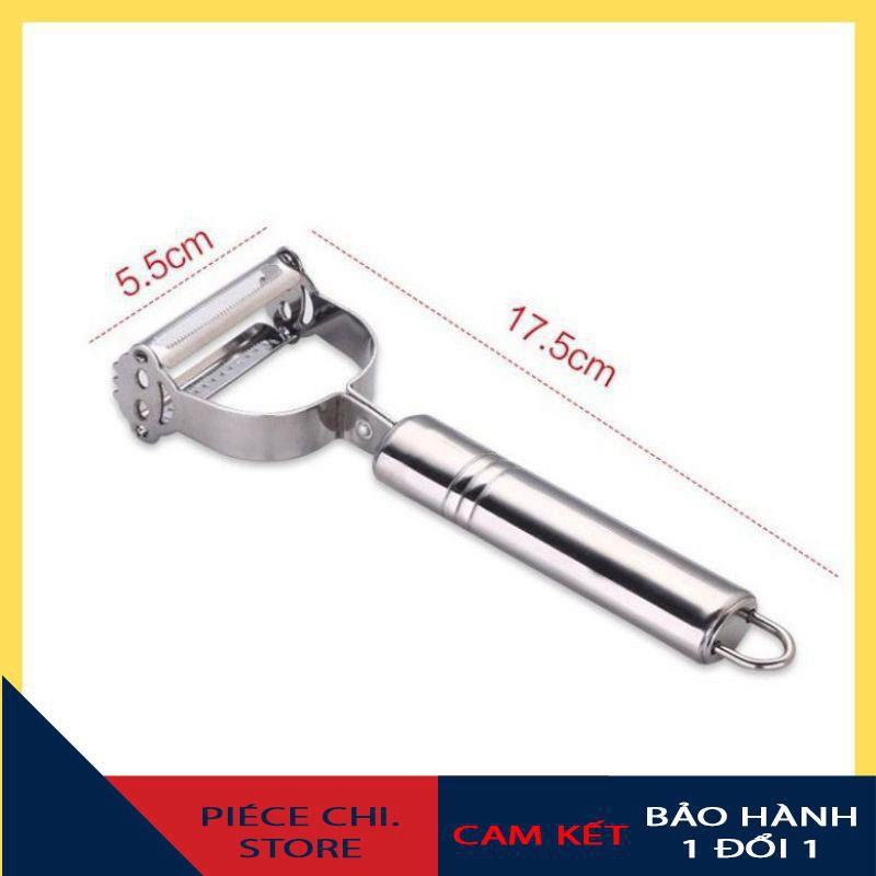 Nạo gọt củ quả 2 đầu Inox, nạo sợi, gọt vỏ hoa quả