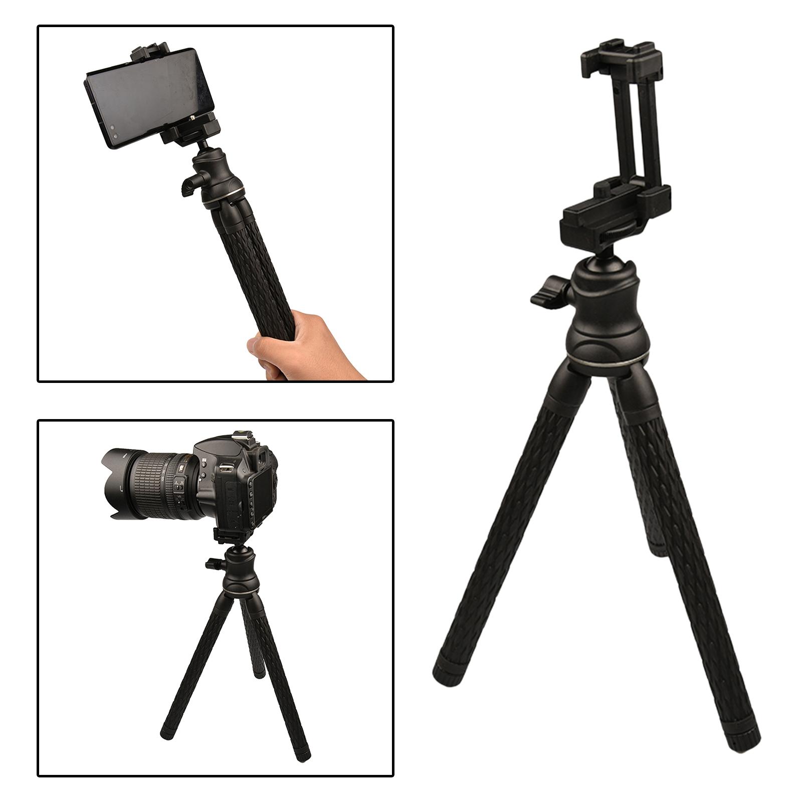Phone Tripod Stand with Ball Head for Shooting Video Live broadcast Webcam, Professional Accessories