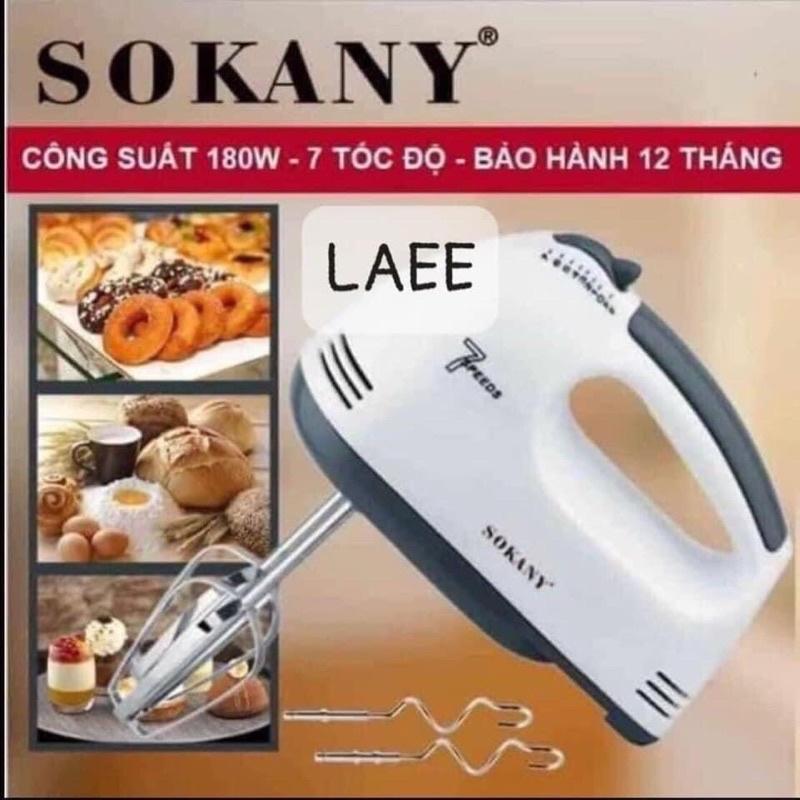 Máy đánh trứng SOKANY cầm tay 7 tốc độ- hàng chính hãng, chất lượng cao