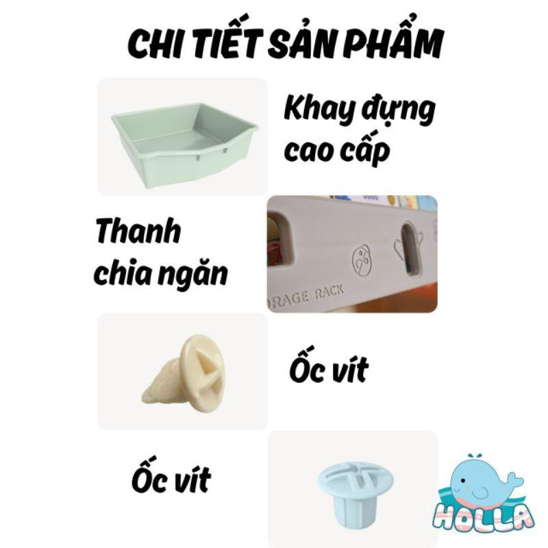 Giá sách Holla cho bé thêm gọn gàng