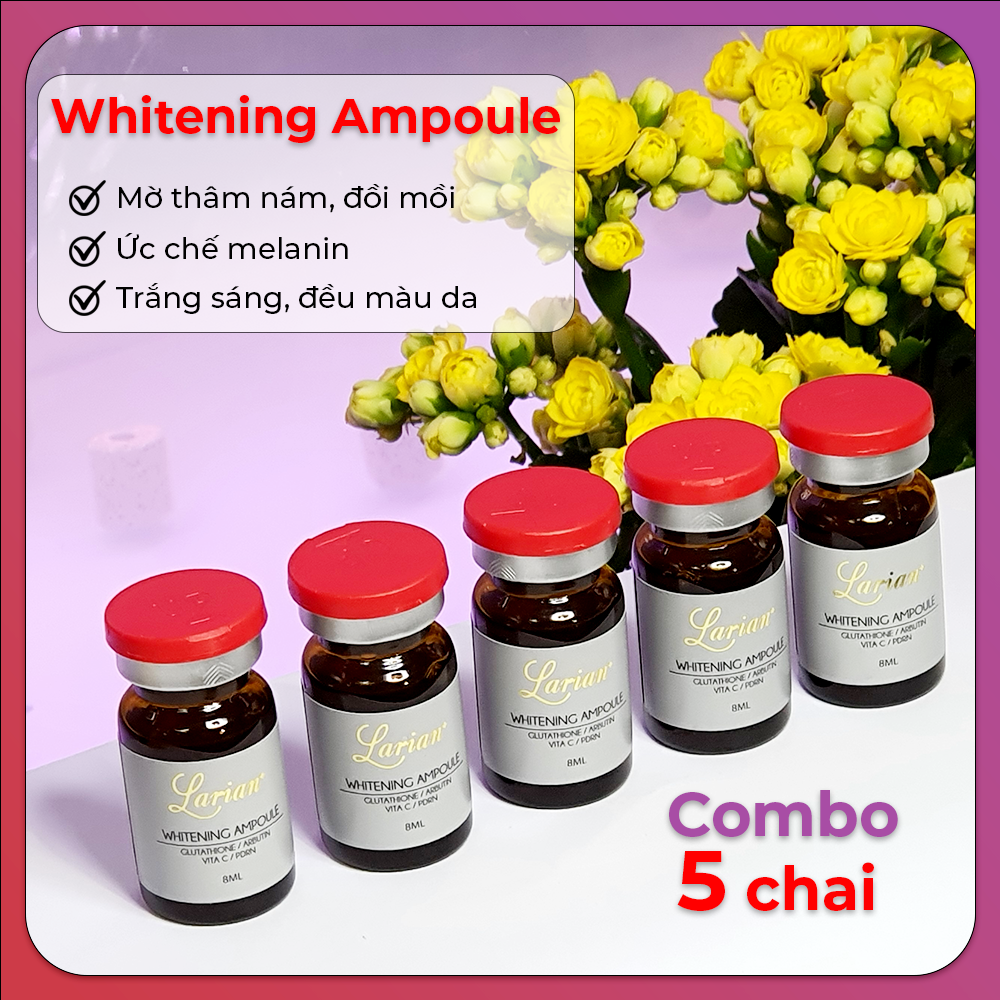 Tế bào gốc Larian Whitening Ampoule làm trắng sáng da