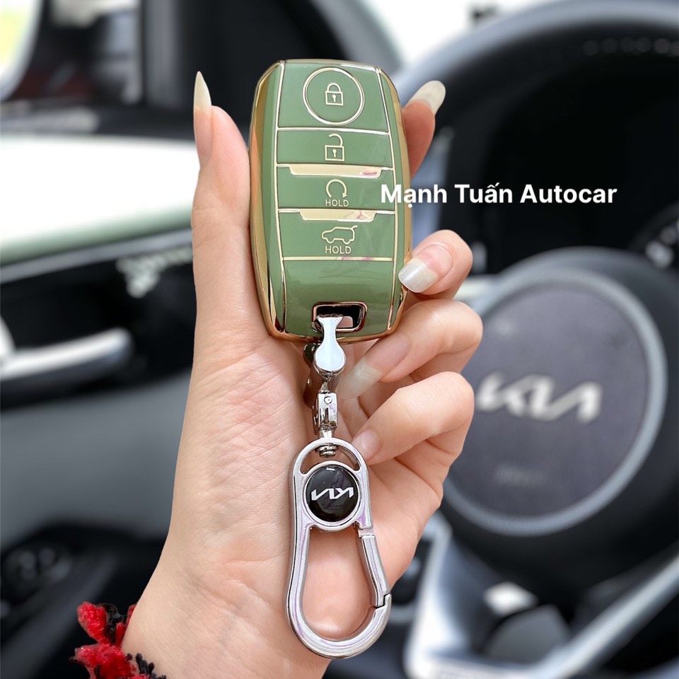 Ốp khóa KiA - SELTOS - SONET chất liệu TPU mềm bảo vệ tuyệt đối