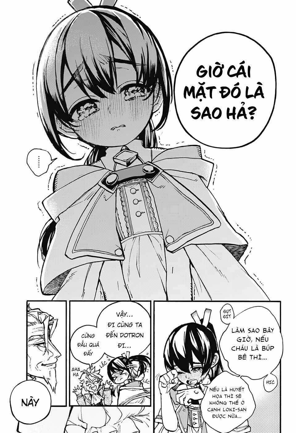 những bức họa quái dị của phù thủy chapter 10 19