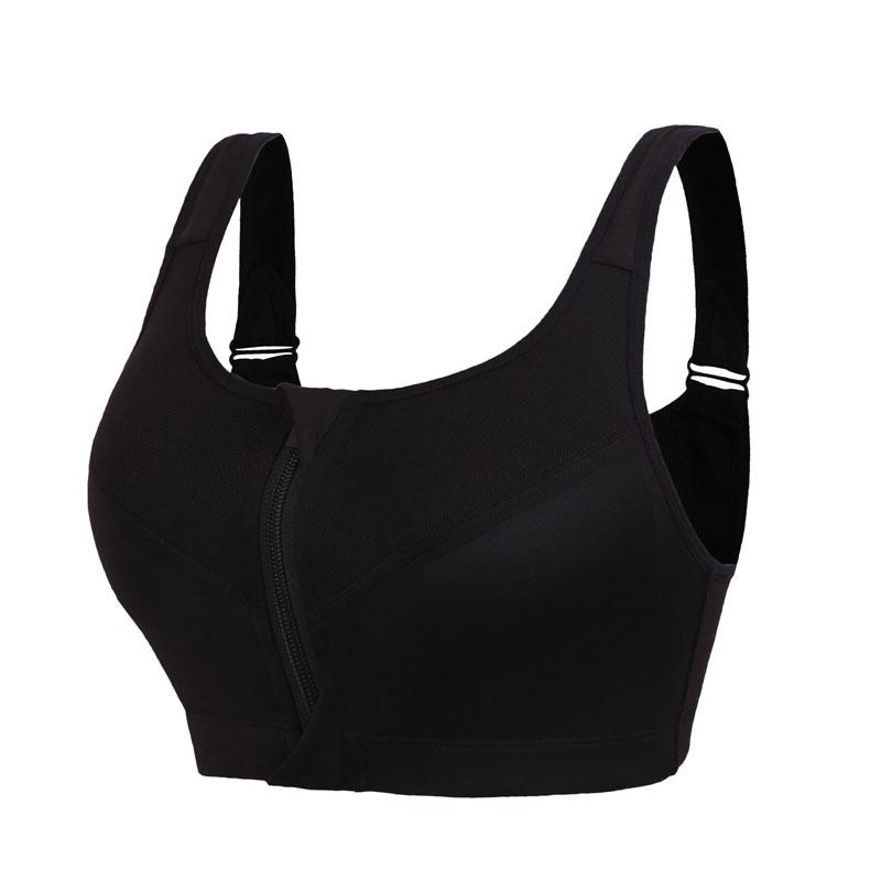 Áo Nhanh Khô Áo Lót Thể Thao Co Giãn Áo Crop Top Quần Lót Vest Người Phụ Nữ, Chạy Dây Kéo Có Thể Điều Chỉnh Dây Áo Ngực