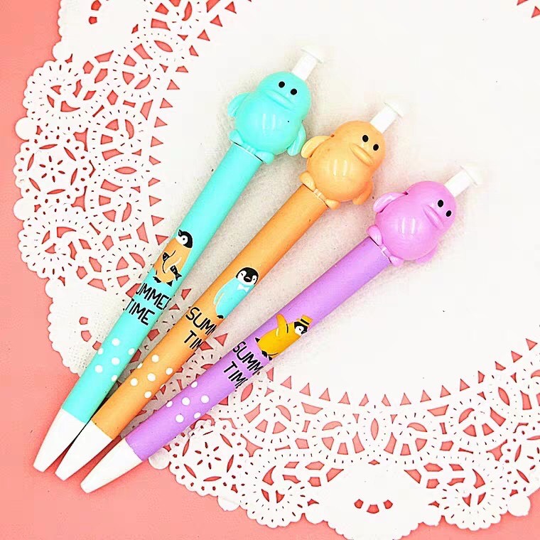 Combo 10 cây bút chì bấm ngòi 0.5/0.7mm loại tốt, nhiều mẫu mã đáng yêu