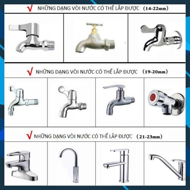 Vòi Xịt️ Bộ dây vòi xịt nước rửa xe, tưới cây , tăng áp 3 lần, loại 20m 206701-1 đầu đồng, cút, nối đen
