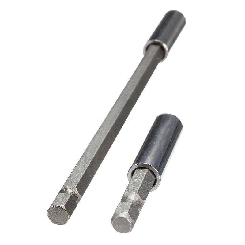 Đầu nối dài mũi khoan lục giác 1/4inch chuôi 6.35mm có nam châm 1 cái (58mm/150mm)  - Thanh nối dài