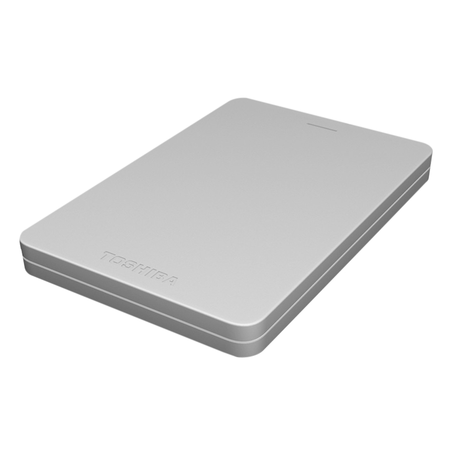 Ổ Cứng Di Động Toshiba Canvio Alumy Portable Hard Drive 2TB - Hàng Chính Hãng