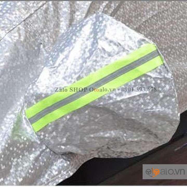 Bạt phủ nửa xe Toyota Yaris vải dù 3 lớp