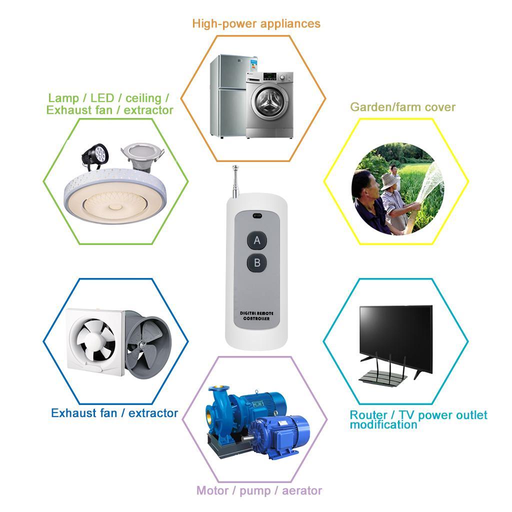 DC 12V 433MHz     Remote Control Switch