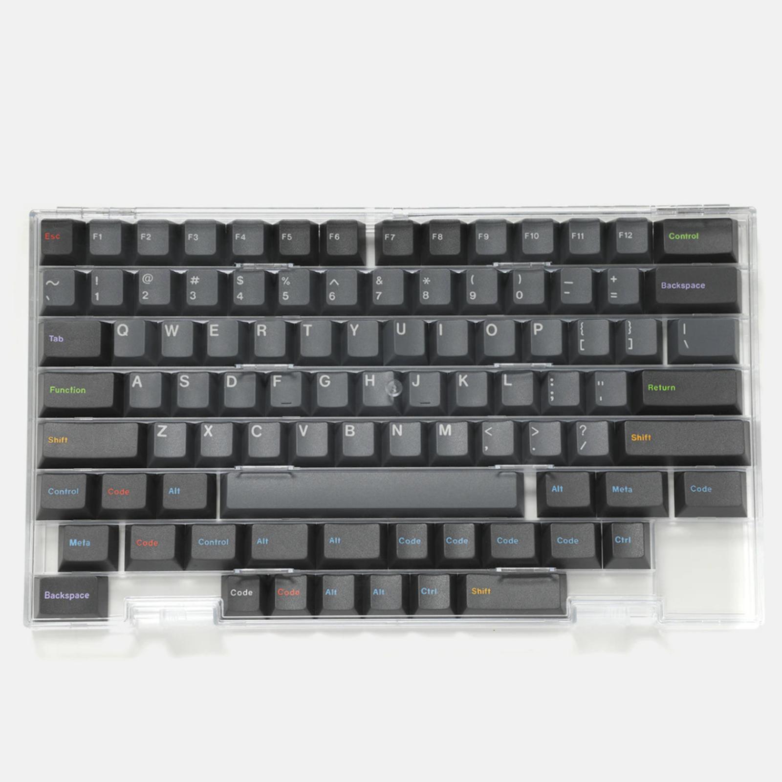 Keycaps Storage Box Plastic Organizer Waterproof with Cover Portable for PC Keycaps