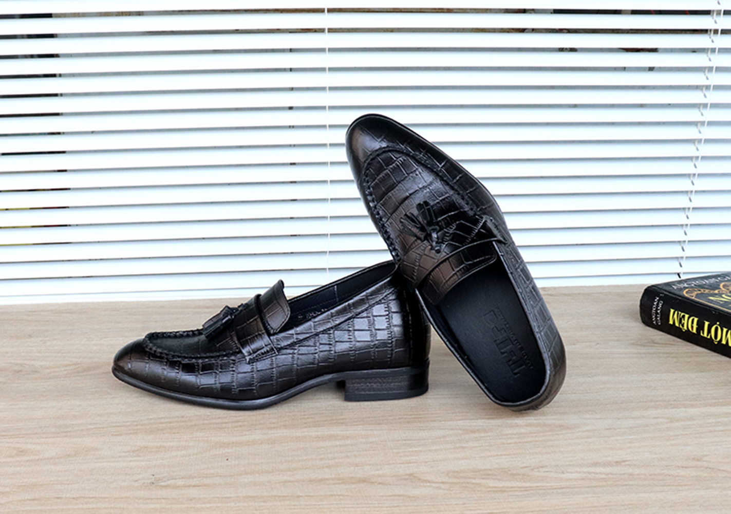 GIÀY TĂNG CHIỀU CAO GIÀY CAO DÀNH CHO NAM GIỚI T&TRA S1032 CÁ SẤU - CAO 6CM GIÀY ĐỘN NAM CAO VƯỢT TRỘI
