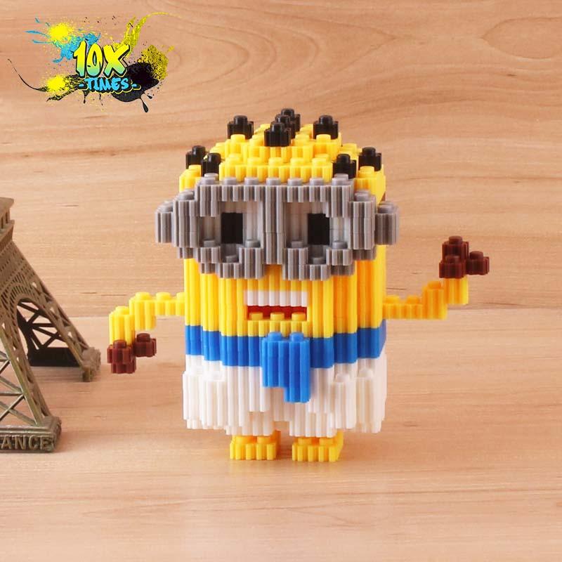 Đồ chơi Lego 3d Minions dễ thương (cute) kẻ cắp mặt trăng qùa tặng sinh nhật trẻ em bạn trai bạn gái