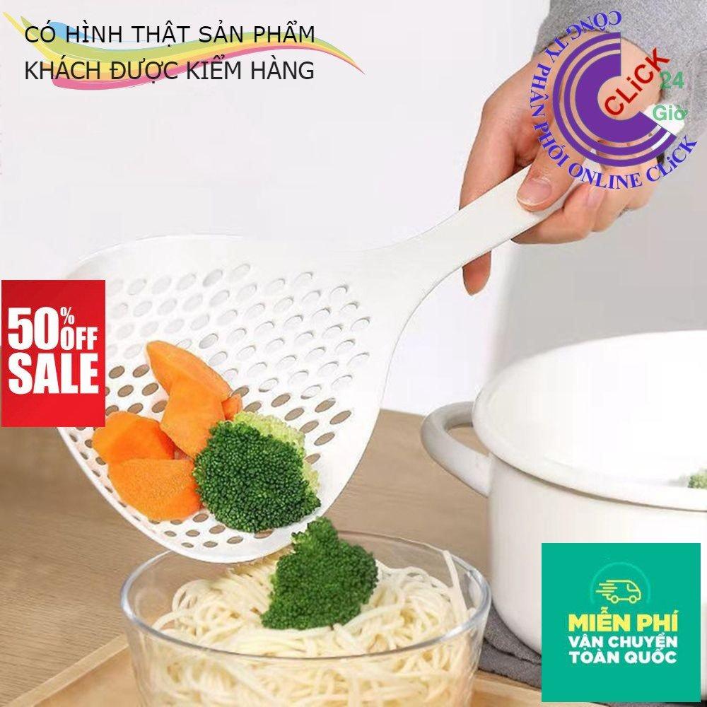 Combo 3 Vá Vớt Đồ Ăn Dạng Lưới Cỡ Siêu Lớn, Chịu Nhiệt - Hàng Cao Cấp