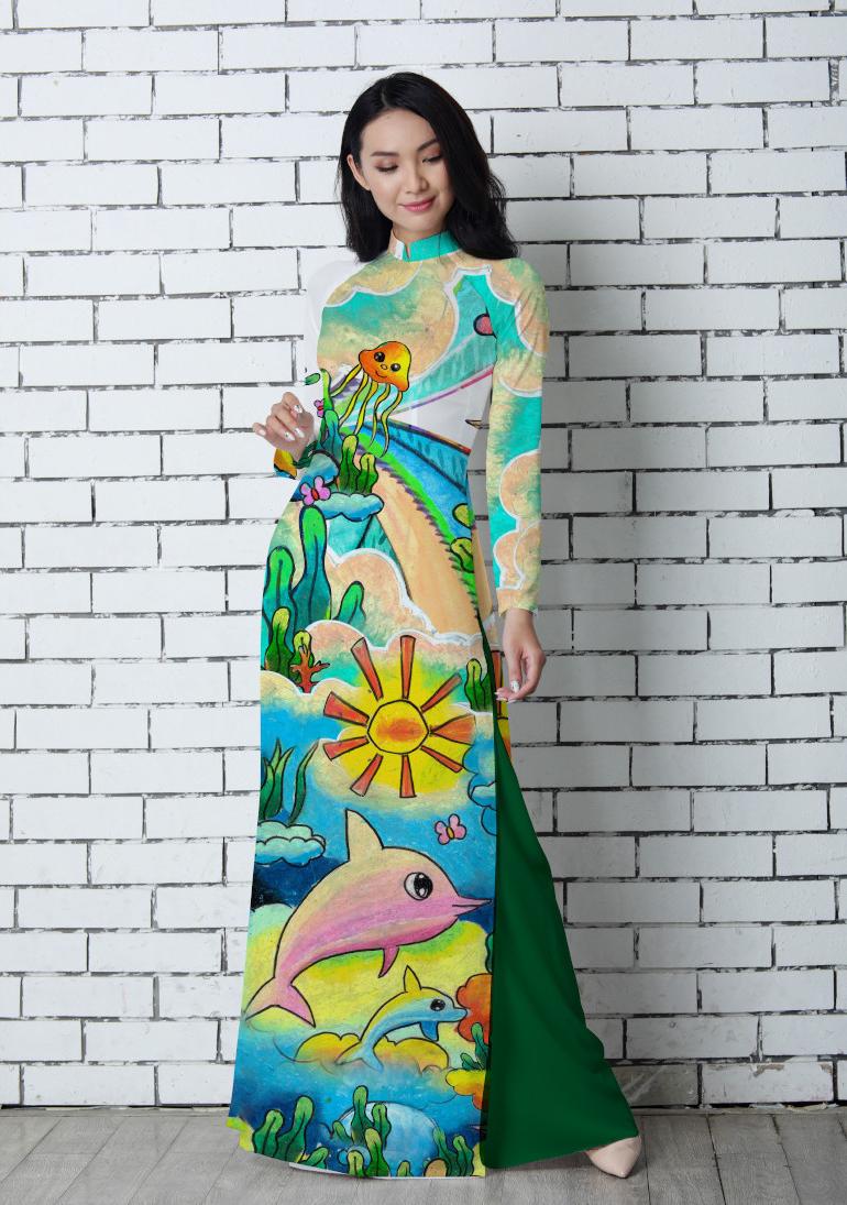 Vải Áo Dài Thái Tuấn Premium  APTA132-020-W54