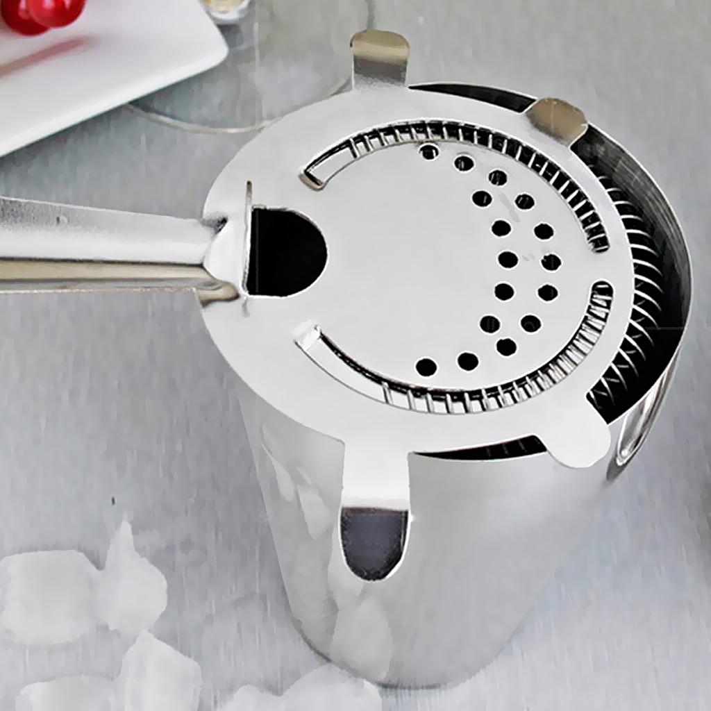 Cocktail Strainer Stainless Steel Bar Shaker Ice Strainer 4 Prong Bar Tools