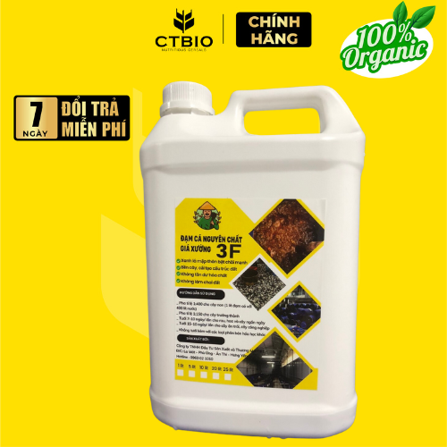 ĐẠM CÁ NGUYÊN CHẤT GIÁ XƯỞNG 3F – RAU SẠCH, TRÁI NGỌT, XANH LÁ MẤP THÂN, BÊN CÂY, TỐT ĐẤT.